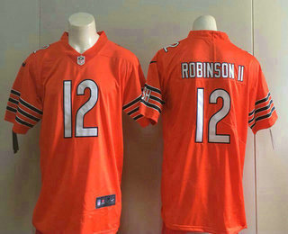 Men's Chicago Bears #12 Allen Robinson II Orange 2017 Vapor Untouchable Stitched NFL Nike Limited Jersey Men's Chicago Bears #12 Allen Robinson II Orange 2017 Vapor Untouchable Stitched NFL Nike Limited Jersey