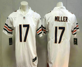 Men's Chicago Bears #17 Anthony Miller White 2018 Vapor Untouchable Stitched NFL Nike Limited Jersey Men's Chicago Bears #17 Anthony Miller White 2018 Vapor Untouchable Stitched NFL Nike Limited Jersey