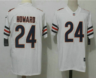 Men's Chicago Bears #24 Jordan Howard White 2017 Vapor Untouchable Stitched NFL Nike Limited Jersey Men's Chicago Bears #24 Jordan Howard White 2017 Vapor Untouchable Stitched NFL Nike Limited Jersey