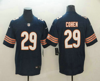 Men's Chicago Bears #29 Tarik Cohen Blue 2017 Vapor Untouchable Stitched NFL Nike Limited Jersey Men's Chicago Bears #29 Tarik Cohen Blue 2017 Vapor Untouchable Stitched NFL Nike Limited Jersey