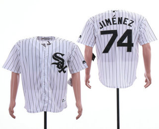 Men's Chicago White Sox #74 Eloy Jimenez White Home Stitched MLB Cool Base Jersey Men's Chicago White Sox #74 Eloy Jimenez White Home Stitched MLB Cool Base Jersey