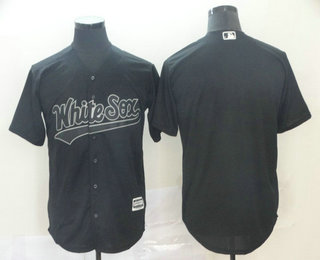 Men's Chicago White Sox Black 2019 Players' Weekend Stitched Nickname Jersey Men's Chicago White Sox Black 2019 Players' Weekend Stitched Nickname Jersey