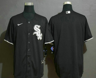 Men's Chicago White Sox Blank Black Stitched MLB Cool Base Nike Jersey Men's Chicago White Sox Blank Black Stitched MLB Cool Base Nike Jersey